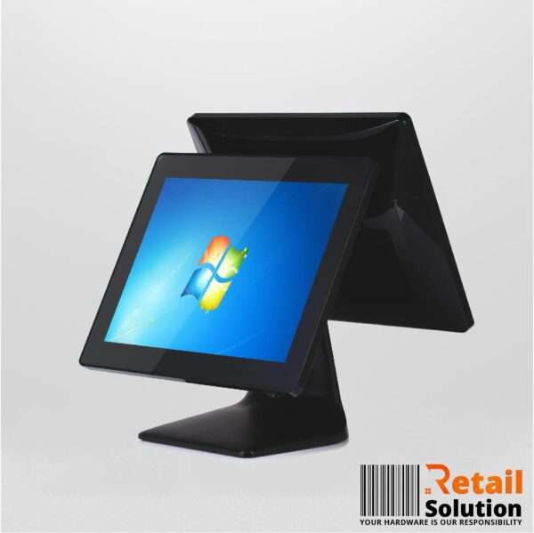 HBA Desktop POS Terminal Dual Screen One Touch screen
