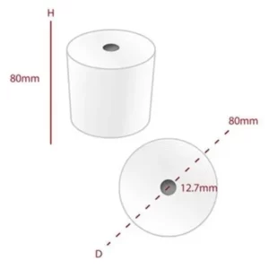 80mm x 80mm Thermal POS Roll