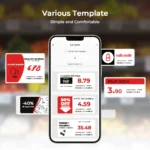 NFC ESL Digital Price Tag, E-Paper Display, Electronic Shelf Label - Image 3