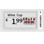 ESL Supermarket display price tag OEM/ODM Digital / Electronic price tag ble 5.0 electronic shelf label