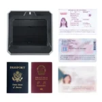 Hotel Passport Reader OCR MRZ Hands-free Desktop Driver License ID Card Passport Scanner - Image 3