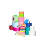 Color barcode Label Sticker- 38x25mm to 2x3inch sizes